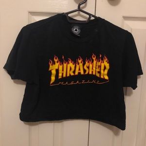 Thrasher crop top